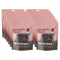 Лакомство для собак Winner , кусочки, говядина, 600г, 12 шт