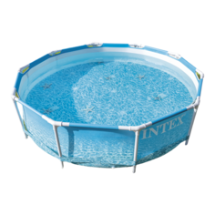 Каркасный бассейн Intex Metal Frame Pool "Beachside" 28208NP