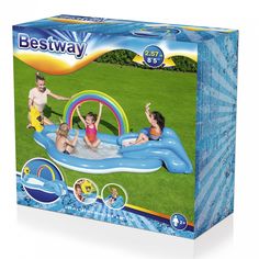 Игровой комплекс Радуга Bestway 257 х 145 см