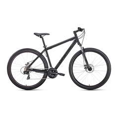 Велосипед Forward Sporting 29 2.1 D Черный матовый/Черный 2022 г 17" RBK22FW29960