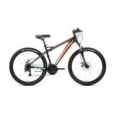 Велосипед Forward Flash 26 2.2 D Черный/Оранжевый 2022 г 17" RBK22FW26678
