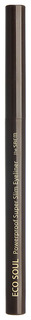 Подводка для глаз The Saem Eco Soul Powerproof Super Slim Eyeliner BK02 Ash Black