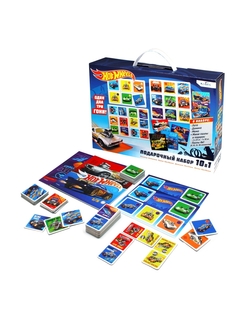 Настольная игра Origami 10 в 1 Hot wheels, подарочный набор 6738