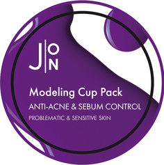 Альгинатная маска для лица J:on Anti Acne Sebum Control Modeling Pack, 2 шт