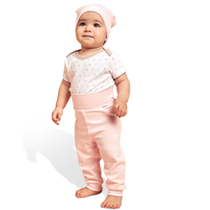 Штанишки для новорожденных Ползунки loombee арт. С-PB-5187-80 розовый р.80