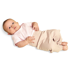 Штанишки для новорожденных Ползунки loombee арт. С-PB-4236-68 бежевый р.68