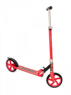 Самокат двухколесный Saimaa KM-896 200 мм городской красный