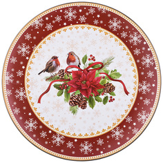 Поднос Коллекция Рождественская Сказка 33*33 см Овки Lefard