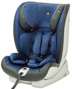 Автокресло Be2Me ST-2 Isofix 9-36 кг синий меланж/черная кожа