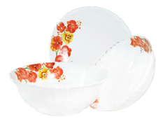 Сервиз столовый "Орхидеи " 13пр MFK08303 No Brand