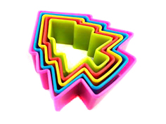 Форма для вырезания ТМ "Ложки Плошки" 10см Арт. LPL0281 "Плошкин Ложкин"