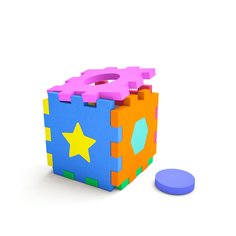 Сортер ElBasco Развивающая игра Кубик-сортер Фигуры 14001, 14-001