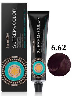 Крем-краска FarmaVita SUPREMA COLOR для волос 6.62 темный блондин фиолетово-красный 60 мл