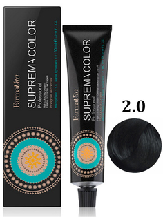 Крем-краска FarmaVita SUPREMA COLOR для волос 2.0 брюнет 60 мл