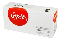 Картридж для лазерного принтера SAKURA Q3963A (SAQ3963A) пурпурный, совместимый