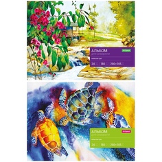 Альбом для акварели ArtSpace 24 листа А4 на склейке блок 180 г/м2 320г