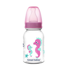 Бутылочка Canpol Babies Love&Sea 120мл розовый 250989581