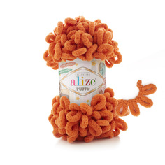 Пряжа Alize 7722479_00066 Puffy 6 оранжевый