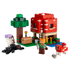 Конструктор LEGO Minecraft 21179 Конструктор ЛЕГО Майнкрафт Грибной дом