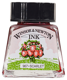 Тушь Winsor&Newton Drawing Inks 14 мл Алый