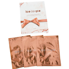 Лифтинг маска для лица с алмазной пудрой АД-МТ 3 шт. Ice Device