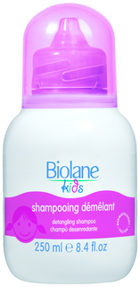 Мягкий шампунь для легкого расчесывания Biolane Kids для детей с 3-х лет, 250 мл
