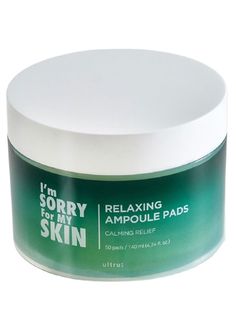 Очищающие пилинг-пэды Im Sorry For My Skin с центеллой Relaxing Ampoule Pads (50 шт.)