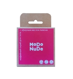 Кофейный скраб для тела MODUM Modo NUde с эфирным маслом лимона 50г МОДУМ