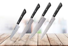 Набор из 4 ножей Samura HARAKIRI (11, 23, 85, 45), SHR-0410B