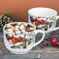 Набор из 2 кружек Красный Кардинал N0990596-Н2 Nouvelle