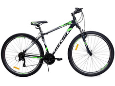 Велосипед Десна 2910 V 29 F010 2021 17.5" серый/зеленый Desna