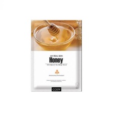 Тканевая маска с медом COS.W My Real skin honey facial mask 23мл