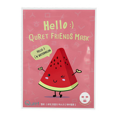 Маска для лица QURET HELLO с экстрактом арбуза успокаивающая, 25 г
