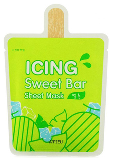 Маска для лица APieu Icing Sweet Bar Sheet Mask Melon 21 г