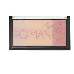 Палетка для макияжа лица Bell SWEET ROMANCE FACE PALETTE тон 01 (хайлайтер и румяна)