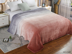 Плед Wellsoft luxe Ombre Закат 1.5сп No Brand