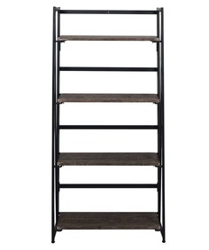 Стеллаж Brabix LOFT SH пол.:4 разборная 1250x600x310мм дуб мореный/черный (641228)