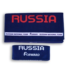 Комплект полотенец (синий/красный) Forward