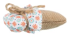 Универсальная игрушка для кошек TRIXIE джут, текстиль, бежевый, 8 см