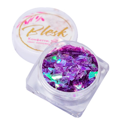 Дизайн для ногтей Blesk Осколки фиолетовый