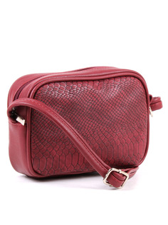 Сумка кросс-боди женская Медведково 21744819121 винная