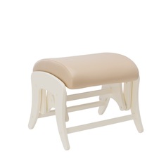 Пуф Milli Uni для кресел для кормления Joy, Smile, дуб, шампань, к/з Polaris Beige 80305