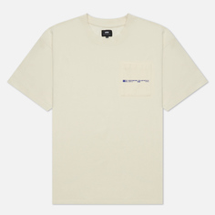 Футболка мужская Edwin I030331.WHW.67 бежевая S