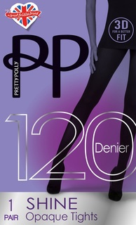 Колготки женские Pretty Polly AVA7 бордовые ML