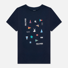 Футболка мужская Helly Hansen 34222-597 синяя L