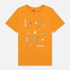 Футболка мужская Helly Hansen 34222-328 оранжевая L