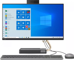 Моноблок Lenovo IdeaCentre AIO 5 27IOB6 27" серый (F0G4000NRK)