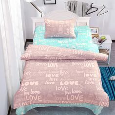 Комплект постельного белья Sofi De Marko Лав Дет-018 бежевый