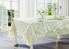 Скатерть Беатрикс (беж) 180х280 Sofi de Marko