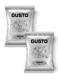 Спиртовые турбо дрожжи GUSTO VODKA, 48гр (в комплекте 2 шт)